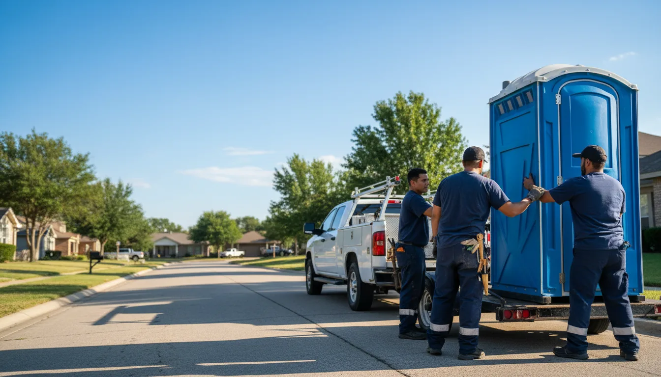 Portable Toilet Rental in Grand Blanc, MI near me